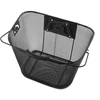 Wozinsky WKM-MM metal handlebar bicycle basket - juodas