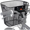 Wozinsky WKM-MM metal handlebar bicycle basket - juodas