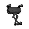 Wozinsky car phone holder gravity for ventilation grille juodos spalvos (WCH-05)