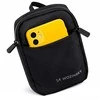 Wozinsky WMS-W1 Unisex Mini Shoulder Bag Atsparus vandeniui Dual-Compartment for Phone - Juodas