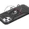 Wozinsky Ring Armor dėklas iPhone 13 Pro Max – sidabrinis