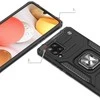 Dėklas Wozinsky Armored dėklo dangtelis + magnetinis laikiklis Samsung Galaxy A42 5G Ring Armor rožinė