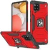 Dėklas Wozinsky Armored dėklo dangtelis + magnetinis laikiklis Samsung Galaxy A42 5G Ring Armor raudona