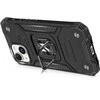 Dėklas Wozinsky Pancerne etui su laikikliu na palec do iPhone 15 Plus Ring Armor mėlyna