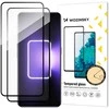 Rinkinys 2x Grūdintas stiklas 9H na cały ekran Realme GT Neo 5 / Realme GT3 su czarną ramką