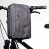 Wozinsky bicycle bag for handlebars – pilkos spalvos