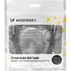 Wozinsky universal mini jack cable 2x AUX cable 3 m juodas
