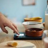 Virtuvinės svarstyklės Wozinsky WIK-10 išmaniosios virtuvės svarstyklės su skaitmeniniu ekranu, „Bluetooth“ programėle - Juodas