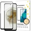 Wozinsky Patvarus grūdintas stiklas, skirtas Motorola G73 visam ekranui su Full Glue rėmeliu, juodas