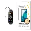 Dėklas Wozinsky Patvarus viso ekrano grūdintas stiklas su rėmeliu, skirtas Xiaomi Mi Band 8 Full Glue juodai