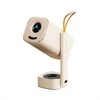 YABER T1 Pro, mini WiFi Projektorius su sukiojamu stovu, Full HD 1080P, 220 ANSI lumens, Creme