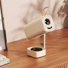 YABER T1 Pro, mini WiFi Projektorius su sukiojamu stovu, Full HD 1080P, 220 ANSI lumens, Creme