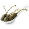 TAPAS MINI balta porcelianinis šaukštas padažams ir padažams, 6 vnt. - Hendi 785324
