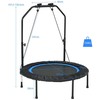Bonideco Select Fitneso batutas 101x130,5cm., juodos/mėlynos spalvos