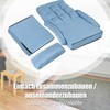 Bonideco Select Fotelis 67x65x72cm., mėlynos spalvos