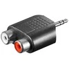 Adapteris audio 2x RCA - Jack 3.5mm STEREO Goobay