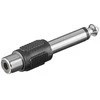 Adapteris audio gn. RCA - lizdas 6,35 mm MONO Goobay
