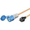 Goobay Adapteris kabelis Schuko 230V na CEE 16A 5 m