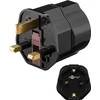 Premiumcord Goobay Travel adapteris JK lizdui ir prietaisams su čekišku kištuku ir įžeminimo kaiščiu