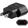 Goobay JAV / Japonijos maitinimo adapteris, juodas