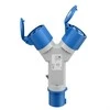 Goobay CEE į 2 CEE 16A Y tipo skirstytuvo adapteris