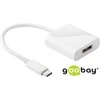 Adapteris USB-C prie DisplayPort Goobay lizdo