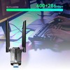 „Wi-Fi 6.0“ „Bluetooth“ adapteris LB-Link BL-WDN900AXBT