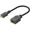 Goobay 58683 microHDMI - HDMI adapteris - 15cm