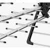 „Spacetronik“ DVB-T/T2 EOS PRO kombo UHF+VHF LTE 5G Juoda