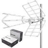 Antena DVB-T2 Spacetronik EOS UHF Baltas