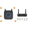 B06 Transmiter nadajnik Bluetooth 5 1Mii aptX 50m