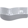 Belaidė ergonominė klaviatūra GM909, balta