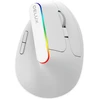 Belaidė pelė pionowa Delux M618C RGB balta