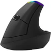 Belaidė pelė pionowa Delux M618C RGB juoda