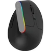 Belaidė pelė pionowa Delux M618C RGB juoda