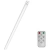 Belaidė LED lempa su judesio jutikliu, 80 cm, sidabrinė