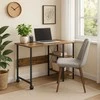 Sulankstomas stalas su spintele 73 cm Spacetronik FUNKY