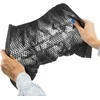 Bublaki Juodas korio pjaustytas popierius 30x25