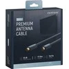 CLICKTRONIC IEC TV jungtis, 10m antenos laidas
