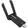 Maršrutizatorius Comfast WiFi-USB adapteris, 5374Mbps, 2,4GHz, 5GHz, 6GHz