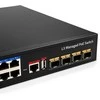 Šakotuvas 24 prievadų komutatorius CUDY GS5024PS4-400W (Valdomas, PoE)