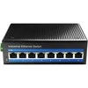 Šakotuvas Cudy SWITCH PoE 8 prievadų 8x30W 1Gbps pramoninis IG100P