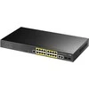 Šakotuvas Valdomas komutatorius - Cudy GS2018PS2 L2 Gigabit PoE 16 Prievadų Juodas