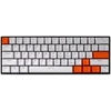„Delux KM36 RGB“ mechaninė klaviatūra, baltai oranžinė.