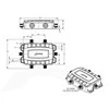 Diplekseris WiFi 2.4/5GHz MIMO2x2 Poynting DPLX-2