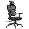 Ergonominė kėdė Spacetronik LUMBO 33 juoda