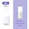 Etykiety seria B Niimbot 25x38+40 mm 100 vnt balta