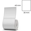 Niimbot etiketės ER 40x30mm 230vnt Permatomos B21, B21S, B3S, B1