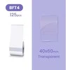 Etiketės serija B Niimbot 40x60 mm 125 vnt. permatomos