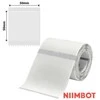 Etiketės B serijos Niimbot 50x50 mm 150 vnt. skaidrios